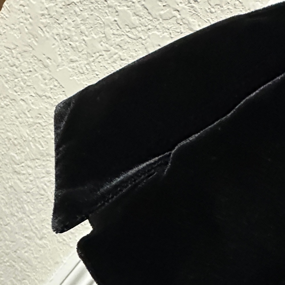 Akris Black Velvet Tailored Blazer - Picture 8 of 14
